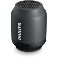 Philips BT50B/00 Wireless Portable Bluetooth Speaker, Rechargeable battery, 2W, Black